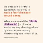 Matthew Hussey Instagram - When we’re dating someone who doesn’t know what they want, we’ll often appropriate their excuse and use vague language like “we’re just having fun” or “let’s see what happens.” This can feel like a comfort in the moment, but it can also be a way of avoiding having the hard conversation we’re afraid to have because we don’t trust that the answer will be what we want to hear. In other words, we worry the party will end if we express our needs or standards. Have you ever done this? Let me know what you think in the comments. I love reading them!