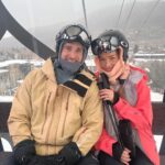 Matthew Hussey Instagram - We are in the middle of a really busy few months, but we got the opportunity to go away with our friends for the weekend skiing. Me and Audrey have never skied together before, so we took the opportunity. We hadn’t bought any ski stuff until the night before, so we just grabbed a bunch of things in a sale in a local store, all within about an hour. Doing this trip will also no doubt make this next week a little more hectic work-wise. But I believe that when the right adventure comes along with people you enjoy spending time with, sometimes you just have to make it work, however imperfectly. What small or imperfect adventures do you want to make happen in the next couple of months, regardless of the day to day responsibilities of your life? Leave a comment and let me know! Aspen, Colorado