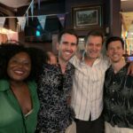 Matthew Lewis Instagram - A jolly good time seeing my old CO @tonygardner64 in Accidental Death of an Anarchist. A rollercoaster satirical farce with some mesmerising performances. Hilarious. Powerful. Got awards written all over it. Go see it. Oh I also went with Rocket and Jasmine. Bluestone, assemble!!