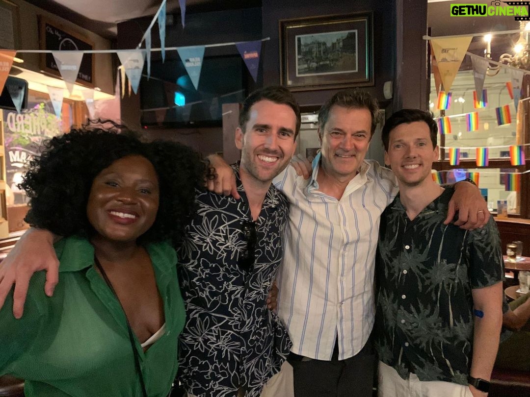 Matthew Lewis Instagram - A jolly good time seeing my old CO @tonygardner64 in Accidental Death of an Anarchist. A rollercoaster satirical farce with some mesmerising performances. Hilarious. Powerful. Got awards written all over it. Go see it. Oh I also went with Rocket and Jasmine. Bluestone, assemble!!