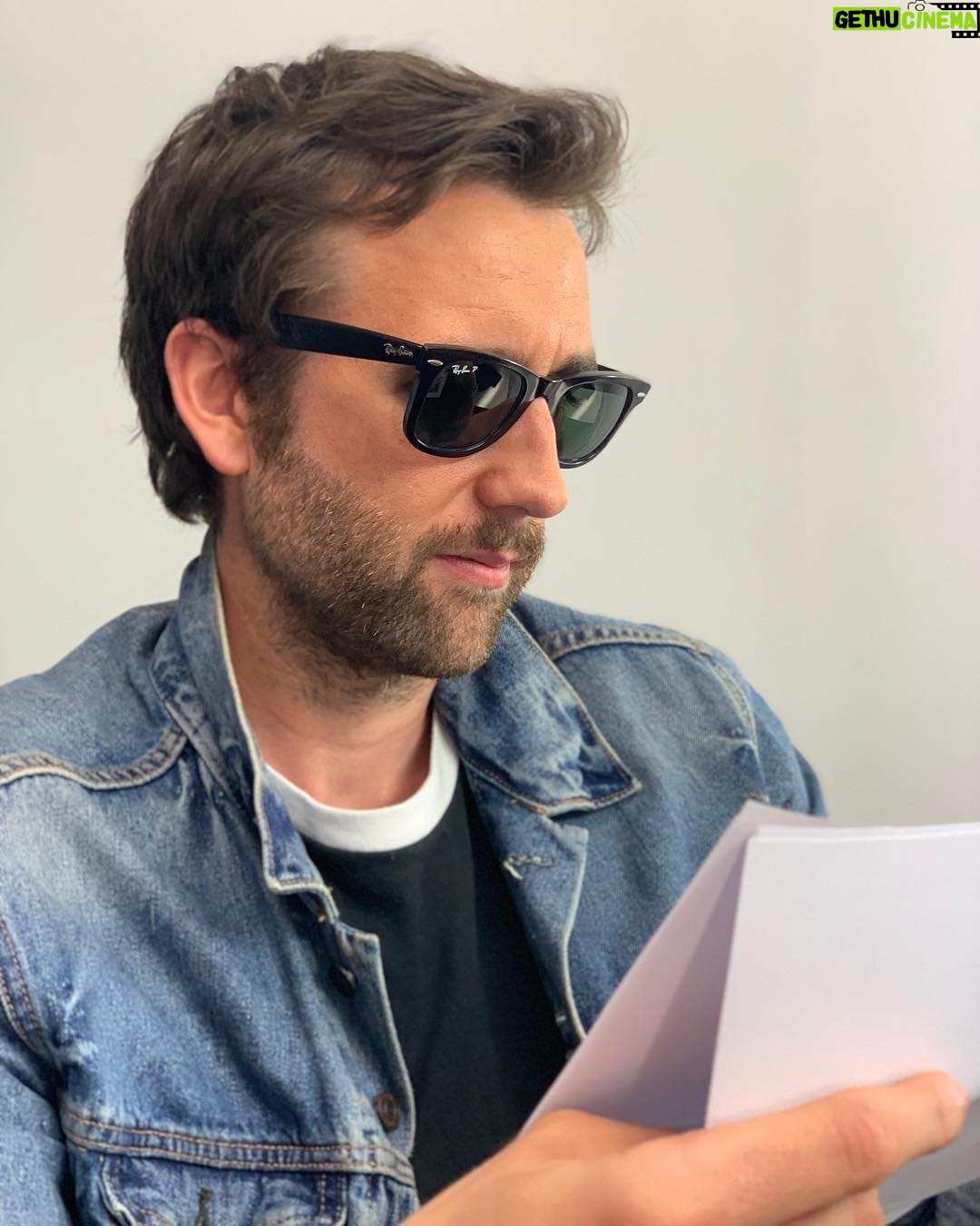 Matthew Lewis Instagram - Cool Vicar preps his sermon 🙌🏼. @babydonefilm #crossingtheTs #dottingthelowercaseJs