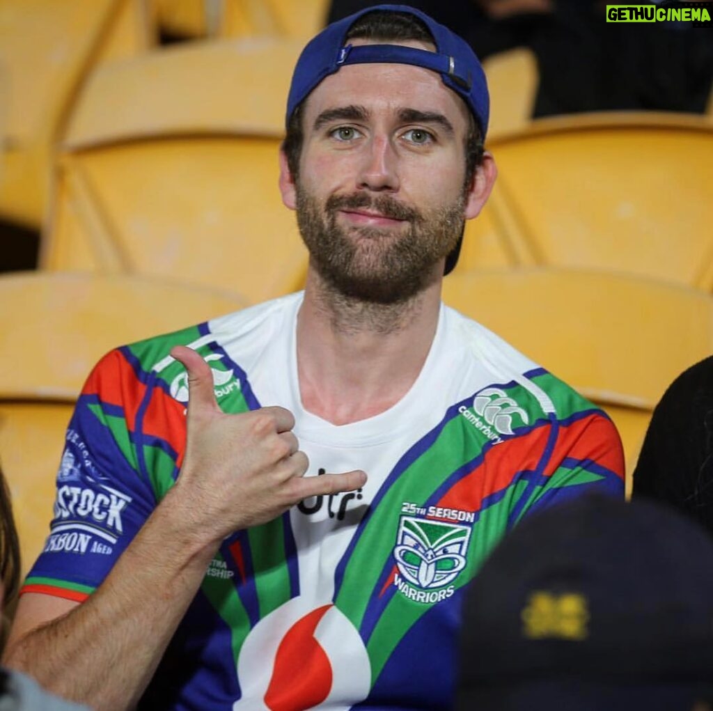 Matthew Lewis Instagram - They sent me the jersey, they asked me if I fancied a run out. I said I’ve had a full on week on @babydonefilm you should give that Harris-Tavita lad a go. Next thing you know it’s a rout. Thanks boys, great game. 📸 @nzwarriors