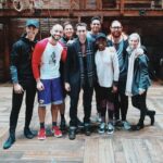 Matthew Lewis Instagram – Dropped in to @hamiltonwestend so they could teach me how to say goodbye to Blighty for a while. Even better the second time. Amazing cast. No idea why they put me in the middle. ✈️ back to 🇺🇸 now. #WhatDidIMiss #LafJeff