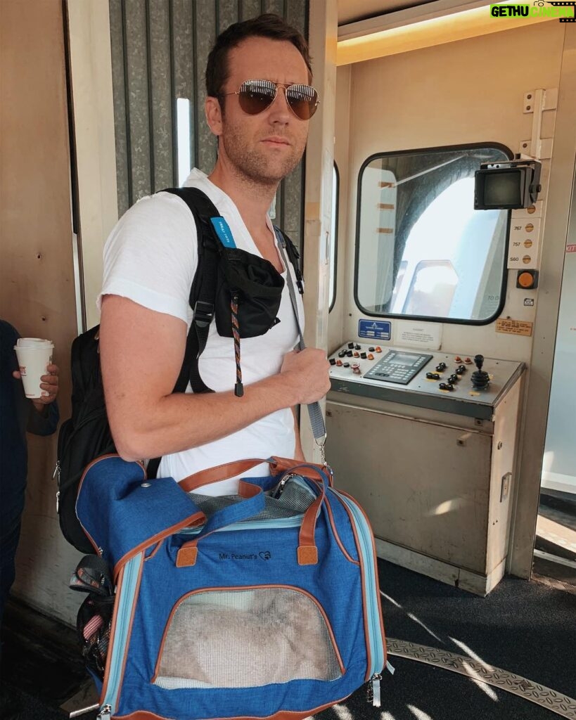 Matthew Lewis Instagram - Luke is a less nervous flyer than I am. Kid sleeps so soundly after takeoff that I had to kick him last time to make sure he hadn’t died. 📸 @theangelajones