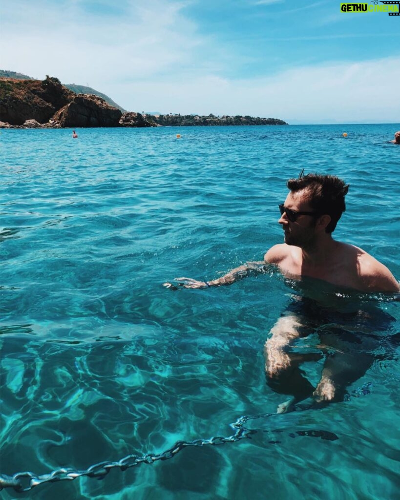 Matthew Lewis Instagram - I am irrationally afraid of open water but Cefalù was irresistible. This is my “having a good time but also quite scared” face. Grazie @clubmed #clubmed #sicily #cefalu Club Med Cefalu