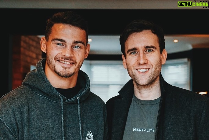 Matthew Lewis Instagram - I had the pleasure of hanging out with my good pal @ste_ward this week. Stevie’s @mantality has released a clothing line whilst staying true to its roots by donating 25% of profits to getting mental health support for young people who need it. I dropped in to his house for TWO LONG HOURS to record a podcast chatting about our mental health and how as young(ish) professionals in our chosen fields we cope with the stressors life brings. And then we talked a load of bollocks for the other 119 minutes. It’ll be online soon.