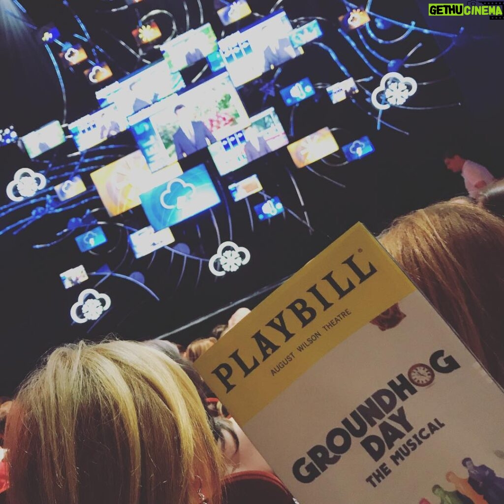 Matthew Lewis Instagram - Well, that was fun. #GroundhogDay Groundhog Day Musical