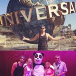 Matthew Lewis Instagram - Great day taking my parents on the new #RaceThroughNewYork starring @jimmyfallon ride. Don't let my cool expression fool you, pandas are my favourite and I am very happy. #Hashtag #UniversalMoments @universalorlando Universal Orlando Resort