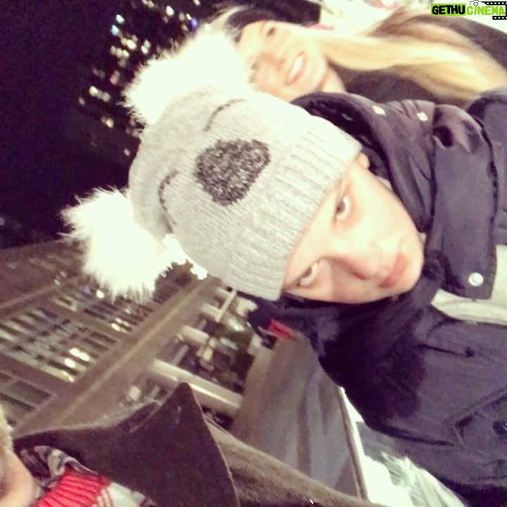 Matthew Lewis Instagram - A spot of Ice Skating in NYC. With a special appearance from Eleven at the start. P.S. I've a soft spot for the Knicks but I hope the Magic take them down tonight. @milliebobbybrown @orlandomagic Brookfield Place New York