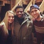 Matthew Lewis Instagram - The man himself, Alexander Hamilton, played flawlessly by @michaelluwoye. Thank you!