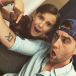 Matthew Lewis Instagram - A lot of people ask what my tattoo means. Now you know. @milliebobbybrown #XI #Eleven