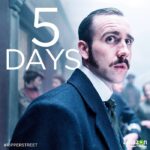 Matthew Lewis Instagram - Just FIVE days to go before the fifth and final season of #RipperStreet. The entire season will arrive for your viewing pleasure on October 12th on @amazonvideouk. To celebrate, enjoy this close up of me looking dead serious with a spot on the side of my head.