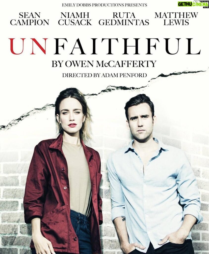 Matthew Lewis Instagram - Absolutely buzzing to be back on the London stage in this superb play with some incredible talent alongside me. #Unfaithful is running 25 August - 8 October at @found111ldn