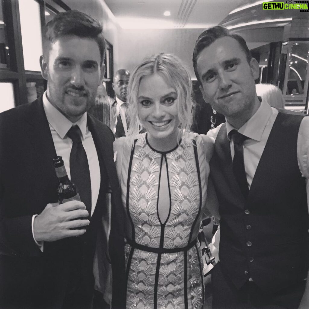 Matthew Lewis Instagram - She may be a Queenslander but she's alright by me. @margotrobbie is so good in #LegendOfTarzan. And she even let me be in one of her movies. #Terminal is gonna be class! #Yewww #UpTheBlues @mranthonylewis