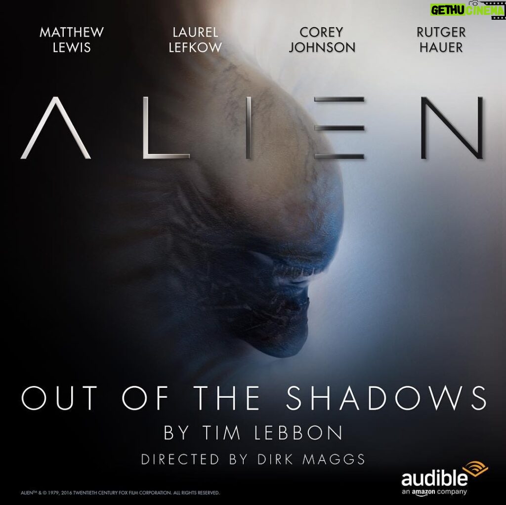 Matthew Lewis Instagram - Totally forgot this came out yesterday. Well chuffed to be a part of the Alien universe and thoroughly enjoyed working with a star cast and superb director on my first audio drama. Hope you enjoy it. @audible_uk