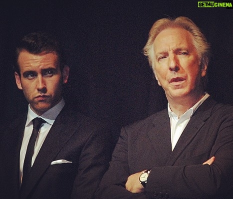 Matthew Lewis Instagram - I was at Leavesden Studios today when I heard the news. As I walked through the canteen I thought of Alan queuing up for his lunch with us mere mortals. I recalled the trailer in which he offered me some of the greatest advice I ever received about this mad profession we shared. Being back in those corridors made me remember a lot of things and I will treasure those memories all my life. He inspired my career more than he ever knew and I'll miss him.