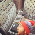 Matthew Lewis Instagram - I feel rather quite high up. There's another 23 floors above me. Vertigo, anyone? #NewYorkCity