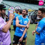 Matthew Lewis Instagram - Awesome day at Allianz Stadium, Sydney playing footy for #TouchOfColour #KidsXpress. Here's @hiney11 telling Cooper Cronk and me about the size of his... @nrl @touchfootballaustralia