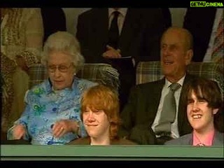 Matthew Lewis Instagram - This was as close as I ever got to Her Majesty. I, along with a few of the old gang, were invited to sit with her at the palace while we watched a little film we made for her 80th birthday. I think she liked it. Quite an honour for a northern monkey sporting a black eye, let me tell you. The second image is a picture hanging in my office because I’m a weirdo. Truth be told, anyone who knows me, knows me to be a contradiction. Everything about me screams republican (small-r, not the dreadful elephant kind). I think monarchy is mad, in this or any century. Even writing this all seems, frankly, a bit silly. And yet… and yet. For better or worse, so much of my identity is wrapped up in it, has always been. More so living abroad these last few years, and with all the “leaders” the UK has been burdened with, HM was a constant, part of an intangible sense (illusion?) of stability. I can’t think of much else to say, nor why I even felt compelled to say anything at all but I guess, after a lifetime of service to her country, I hope that she may now rest in peace. GSTK.