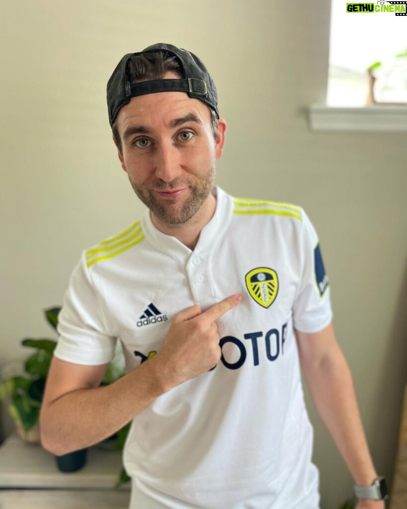 Matthew Lewis Instagram - Well, here we are. The calm before the storm of a new season. With thanks to @leedsunited and @andrearadrizzani for making sure I’m kitted out before we play Scum tomorrow and for allowing me to tag along on this wild ride. The other box is empty because I’ve already had the away shirt on all week 😍 #mot #alaw #lufc