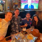 Matthew Lewis Instagram – All Creatures cast having a night out at the footy. Hugh v. Herriot. England v. Scotland. Come on England! 🏴󠁧󠁢󠁥󠁮󠁧󠁿🏴󠁧󠁢󠁥󠁮󠁧󠁿🏴󠁧󠁢󠁥󠁮󠁧󠁿
