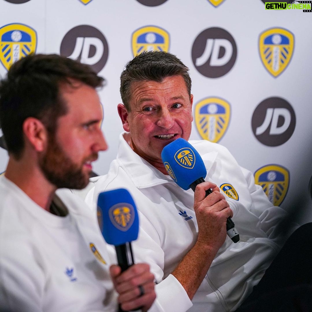 Matthew Lewis Instagram - 🎙 Dan, Ethan and Joe join Bridgey and Matt for a live recording of the #LUFC Podcast on Wednesday night, hosted by @jdfootball