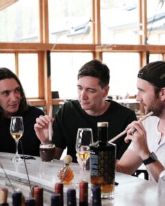 Matthew Lewis Instagram - Had a lovely time visiting Patagonia 🇨🇱 with @jamesphelps_pictures and @oliver_phelps for @fantasticfriendsofficial. You can watch the three of us hike 🥾 and horse ride 🐎, chase cougars 👀 and attempt to herd sheep 🐑, amongst many other things I’ve never done before and probably shouldn’t be allowed to do again. Available on HBO in Europe, Crave in Canada and more coming soon @mndassoc