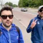 Matthew Lewis Instagram - This summer, my brother @mranthonylewis and I are walking 92 miles with @thesquareball. This is our first practice walk. Both furious. We’re walking from Goodison Park, Liverpool to Elland Road, Leeds to raise money for @andysmanclubuk on behalf of the great Gary Speed and all men suffering with their mental health. The link is in my bio if any of you kind, generous folk wish to donate. Will keep you all updated here with stories and pictures in the coming weeks documenting this horrible period of my life. Pray for my feet. Thanks x