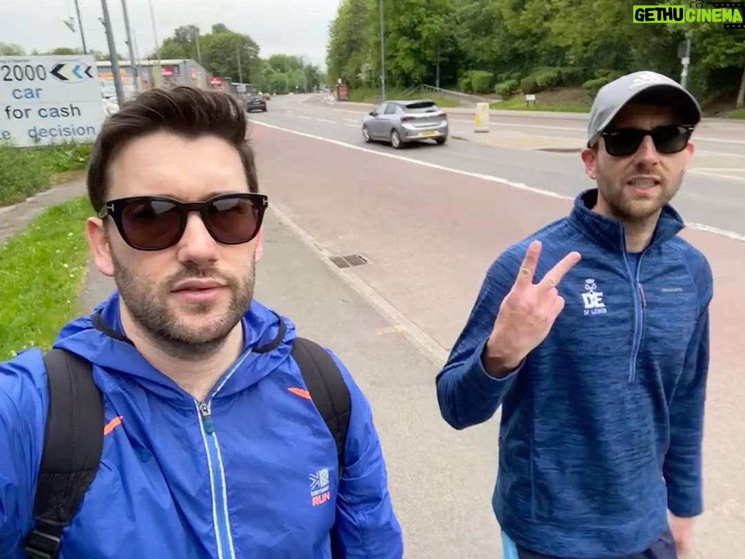 Matthew Lewis Instagram - This summer, my brother @mranthonylewis and I are walking 92 miles with @thesquareball. This is our first practice walk. Both furious. We’re walking from Goodison Park, Liverpool to Elland Road, Leeds to raise money for @andysmanclubuk on behalf of the great Gary Speed and all men suffering with their mental health. The link is in my bio if any of you kind, generous folk wish to donate. Will keep you all updated here with stories and pictures in the coming weeks documenting this horrible period of my life. Pray for my feet. Thanks x