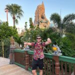 Matthew Lewis Instagram – Volcano Bay. The highest peak in the state of Florida. And it’s got a slide in it. Does your highest peak have a slide in it?

Only mad dogs and Englishmen go out in the midday sun. And the Florida winter apparently. Had the place to ourselves. Class. @universalorlando