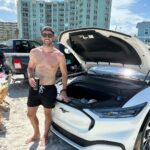 Matthew Lewis Instagram - Happier times, right before my sunglasses were sent to Davy Jones’ locker. You have to respect the sea 😎😔