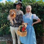 Matthew Lewis Instagram - Lions and tigers and bears, oh my! I’m gonna have a couple of tinnies tonight to make up for our missing member. Happy Halloween! 🎃