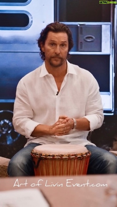 Matthew McConaughey Instagram - 4.24.23 #ArtOfLivinEvent ArtOfLivinEvent.com in bio