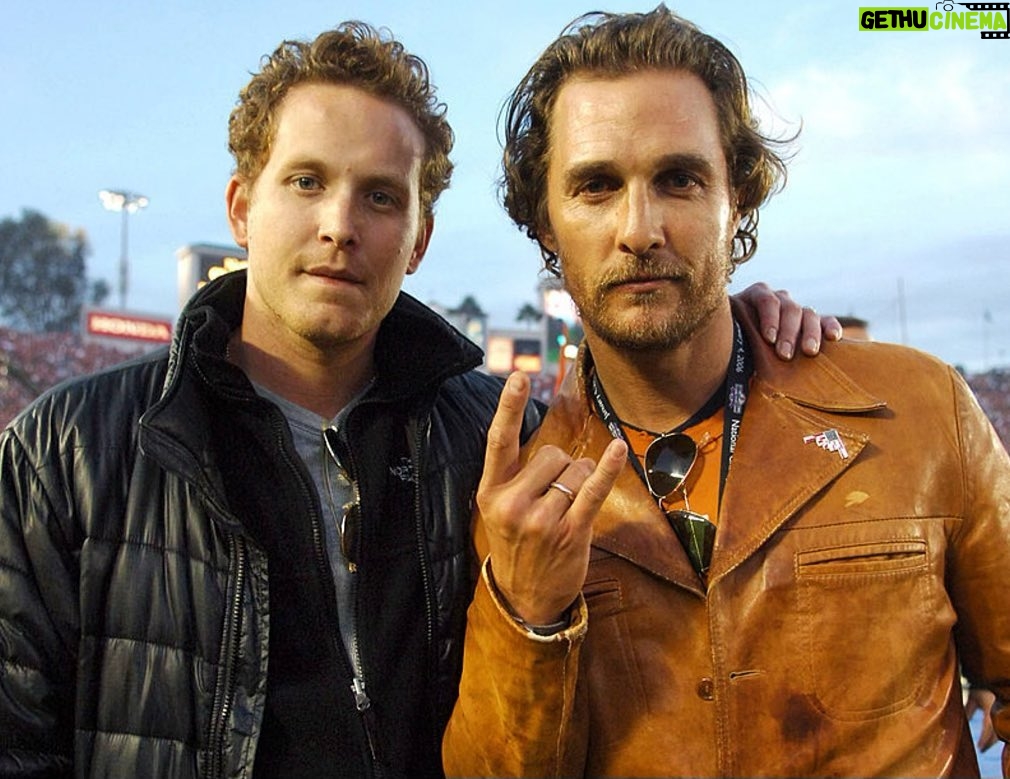 Matthew McConaughey Instagram - keep ridin Cole Kenny, happy birthday, Matthew David Austin, Texas