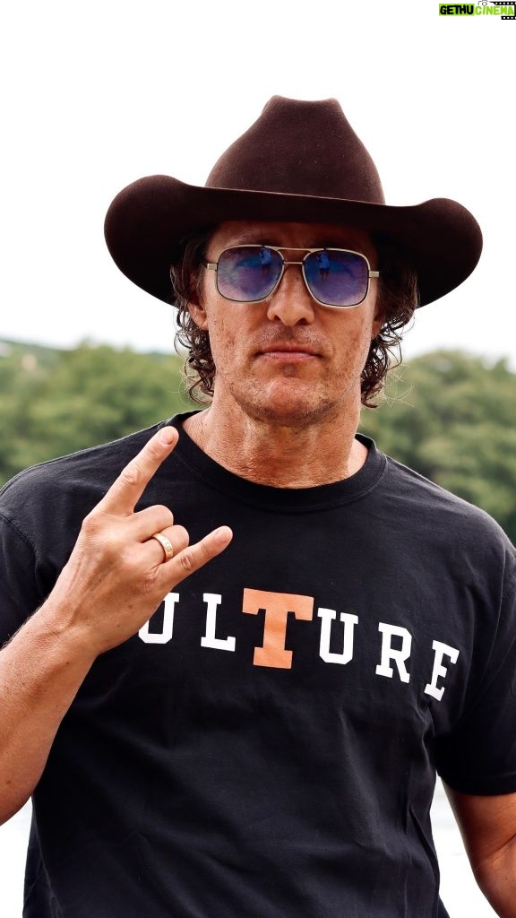 Matthew McConaughey Instagram - YOU, ME 53, that makes a royal WE #blessthemood Moody Center ATX
