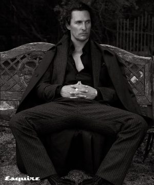 Matthew McConaughey Instagram - i hope i told it well
Link in bio @esquire 

Photographer: @robbiefimmano 
Stylist: @billmulleninc 
Groomer: @johnny.hernandez.hair 
Design Director: @rw3ll 
Visuals Director: @justinsoneill 
Executive Director, Entertainment: @randipeck 
Editor in Chief: @michaeljsebastian