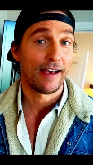 Matthew McConaughey Instagram - dont invent drama
#soulcash