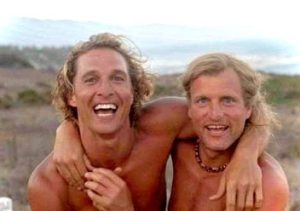 Matthew McConaughey Instagram - an original wild man @woodyharrelson