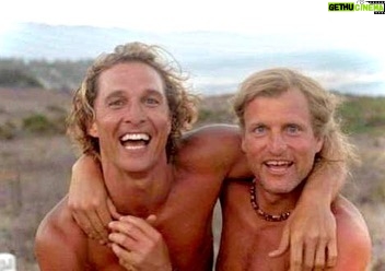 Matthew McConaughey Instagram - an original wild man @woodyharrelson