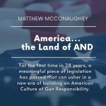 Matthew McConaughey Instagram – America… the Land of AND United States of America