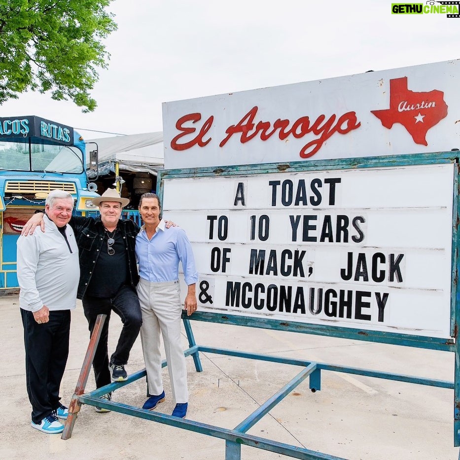 Matthew McConaughey Instagram - Thank you El Arroyo