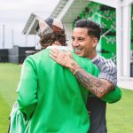 Matthew McConaughey Instagram - verde es familia @austinfc Q2 Stadium