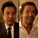 Matthew McConaughey Instagram - The Legend of @officiallymcconaughey… Just Because. #FallonTonight #JustBecauseBook The Tonight Show Starring Jimmy Fallon