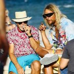 Matthew McConaughey Instagram - a livin legend has left us… with alot to learn about livin. Thanks Jimmy, just keep livin. #jimmybuffett #beachbum #Moondog
