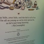 Matthew McConaughey Instagram - #JustBecauseBook #nationaljustbecauseday link in bio