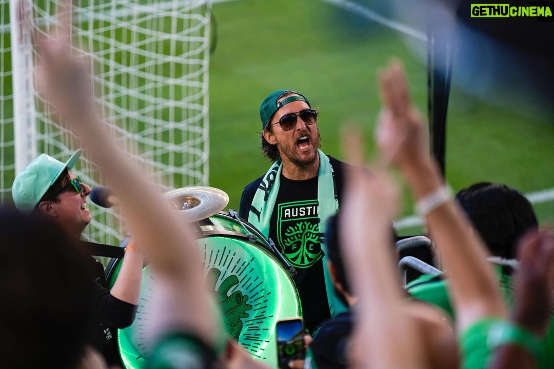Matthew McConaughey Instagram - Year 4. Day 1. Q2 Stadium