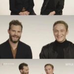 Matthias Schweighöfer Instagram - TWO TRUTHS AND ONE LIE with @jamiedornan & @matthiasschweighoefer - Who has already watched our movie #HeartOfStone on @netflix? @gal_gadot @aliaabhatt ______________ Zwei Wahrheiten und eine Lüge mit Jamie Dornan und Matthias Schweighöfer - Wer hat unseren Film Heart of Stone auf @netflixde bereits gesehen?