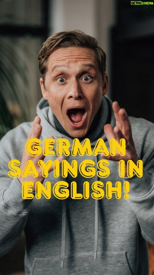 Matthias Schweighöfer Instagram - Mein lieber Herr Gesangsverein / My dear mister singingclub is a phrase that you can use nearly for EVERYTHING! And it's one of your most requested German Sayings so far. Einst der meist gewünschten German Sayings bislang. You can use it when you're impressed, when you're shocked, when you're grateful, when you're ... Du kannst diesen Satz nutzen, wenn du begeistert bist, wenn du schockiert bist, wenn du dankbar bist, wenn du ... It's seems like it's coming from the sentence: Oh my God. To not use God everytime, people started to find different words to end the sentence. Once a week I translate GERMAN SAYINGS INTO ENGLISH and explain them a little bit. Ich übersetze für euch deutsche Sprichwörter & Redewendungen - a la Matthias ... #GermanSayings