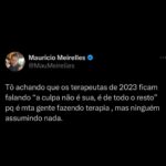 Maurício Meirelles Instagram – E o assunto de hoje é:

TERAPIA.