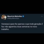 Maurício Meirelles Instagram – “Como assim eu não virei apresentadora do BBB no primeiro mês? Tô sendo explorada e vou sair”

EU FALO DA GERAÇÃO Z FAZ 3 ANOS. A galera agora que ta assustada. 😂😂😂😂😂